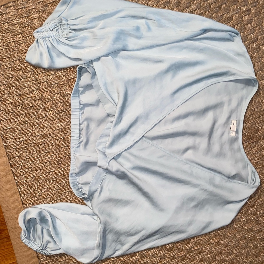 Silence + Noise cropped blouse